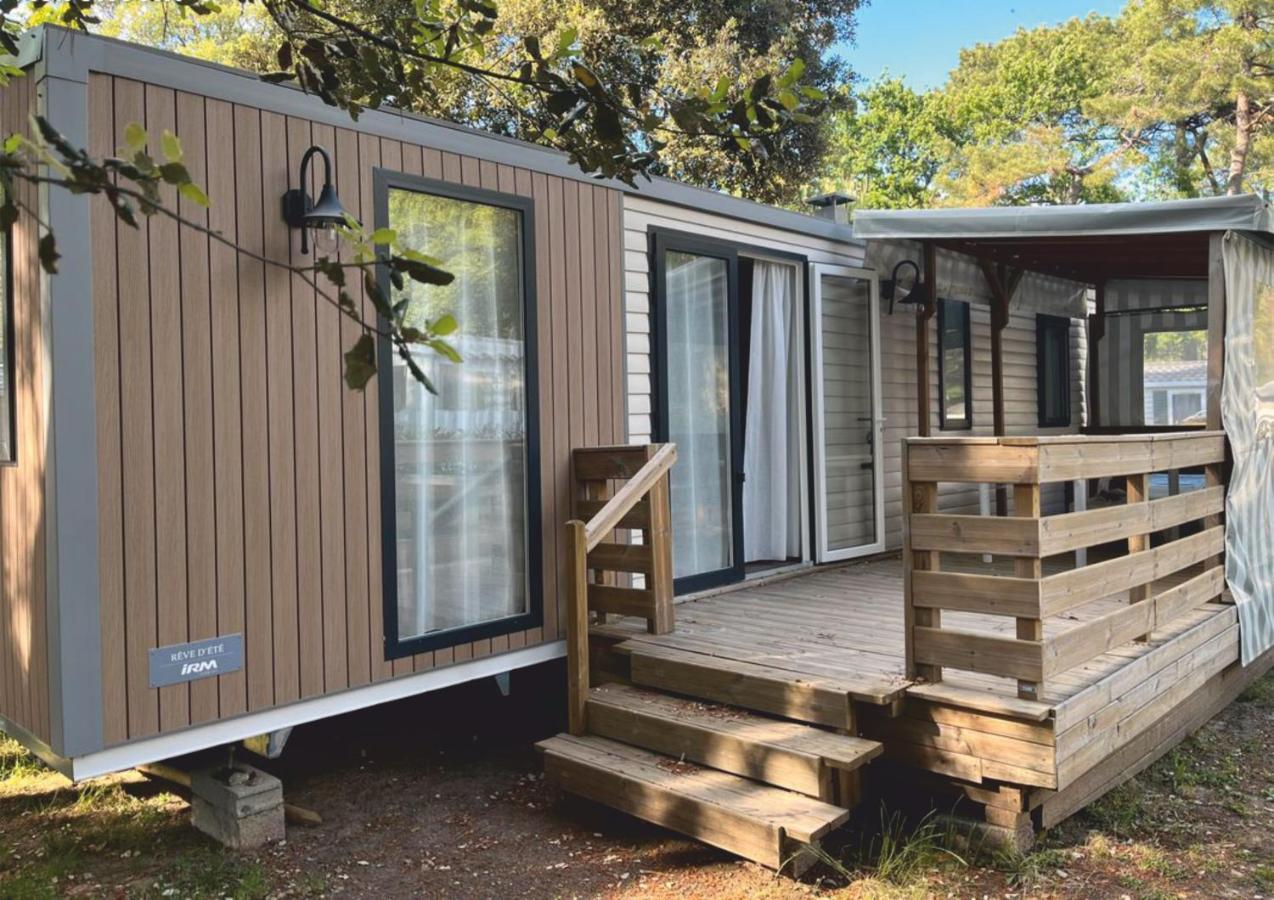 Grand Mobile-Home 45M2 Au Calme Et Au Bord De Mer Saint-Brévin-les-Pins Zewnętrze zdjęcie